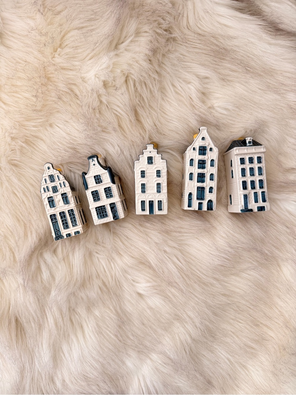 KLM Delft Miniature Houses Bols (10, 16, 34, 65, 74)